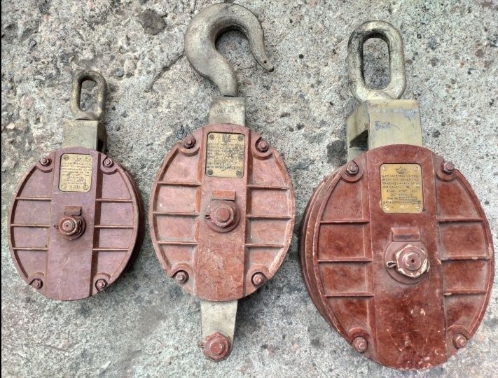 Полиспаст, блок грузовой монтажный, крановая подвеска, каретка тали