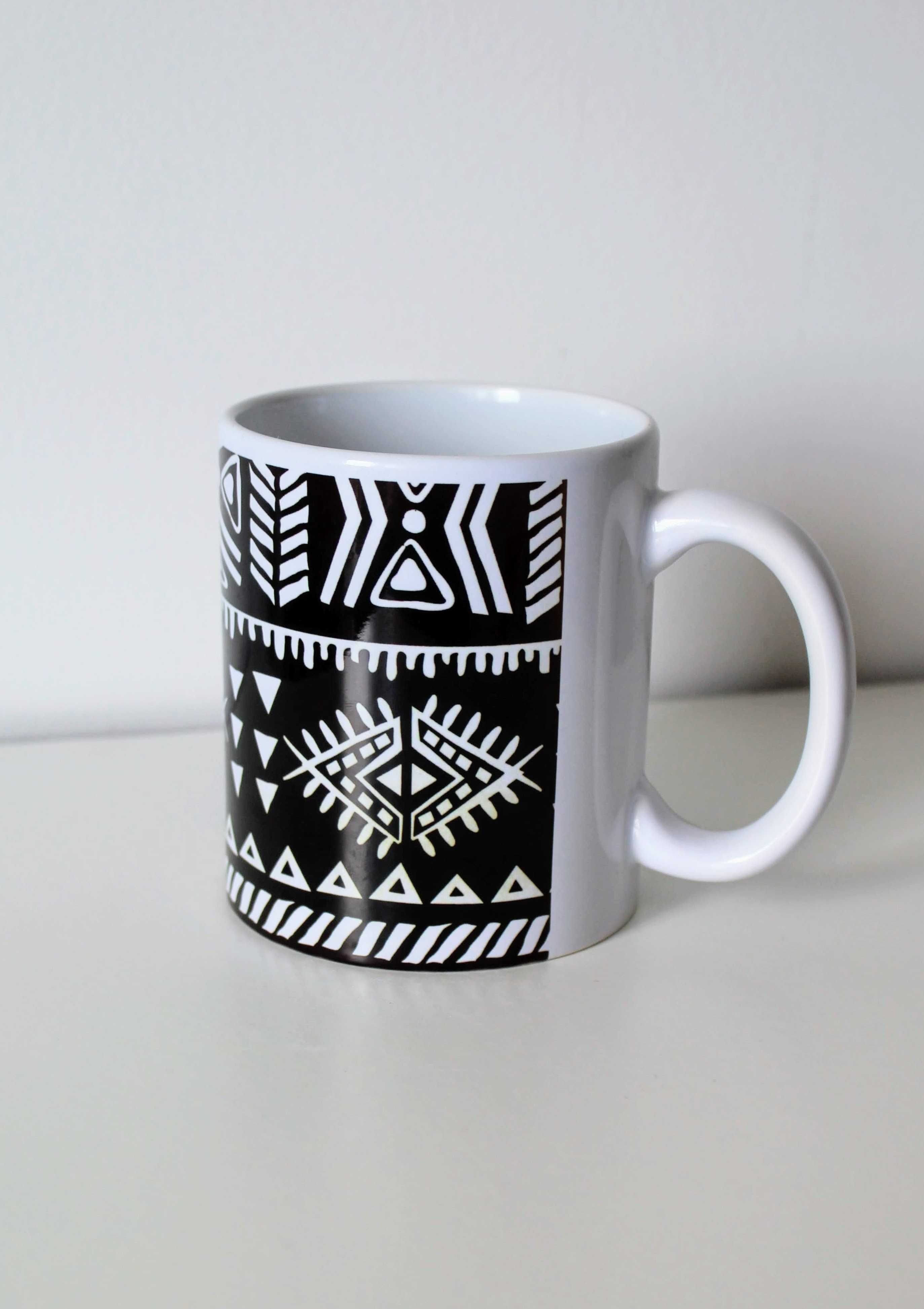 Kubek aztecki, etniczny wzor, wzorzysty kubek 330ml