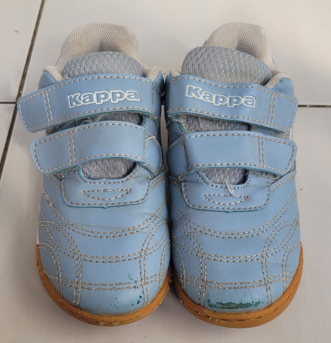 Buty dla chłopca Kappa niebieskie na rzepy rozm. 27