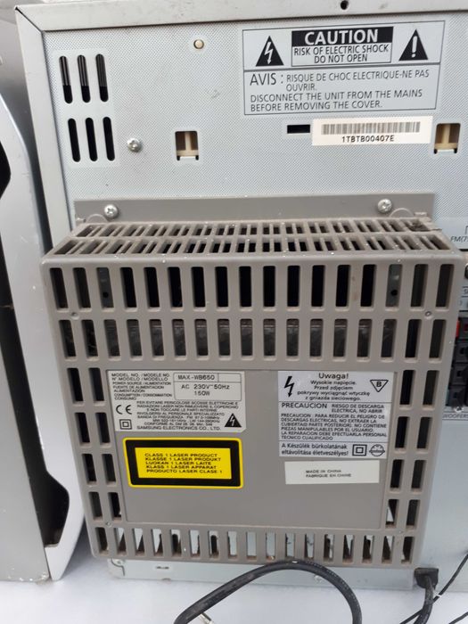 Samsung MAX-WB650 wieża