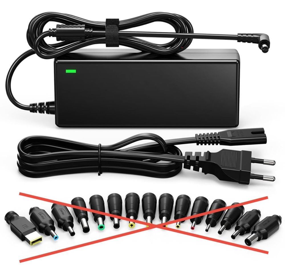 SUNYDEAL zasilacz do laptopa 90W 18,5-20V z USB i kablem