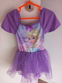 Vestido roxo da frozen