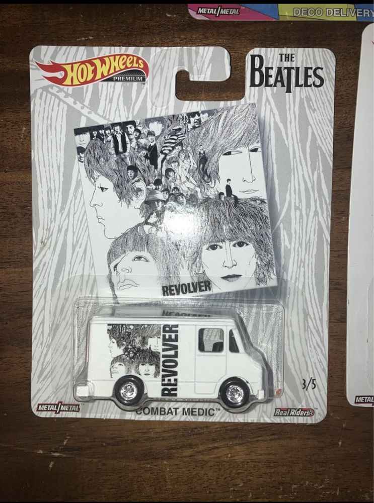 Hot Wheels Pop Culture The Beatles set Completo Volkswagen T1