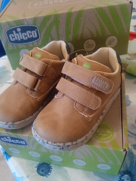 Bota de bebé Chicco da linha Eco+ N23 *Novas*
