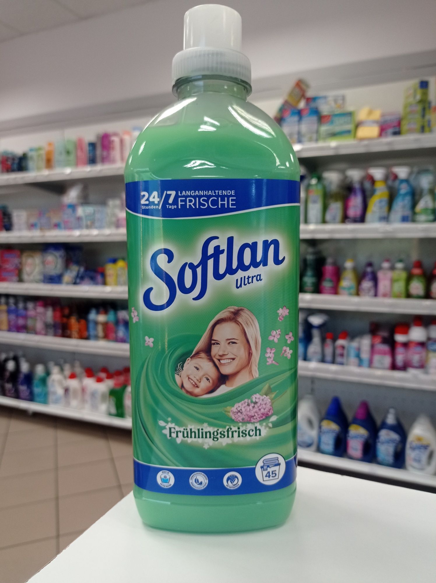 Płyn do płukania Softlan z Niemiec niemiecki