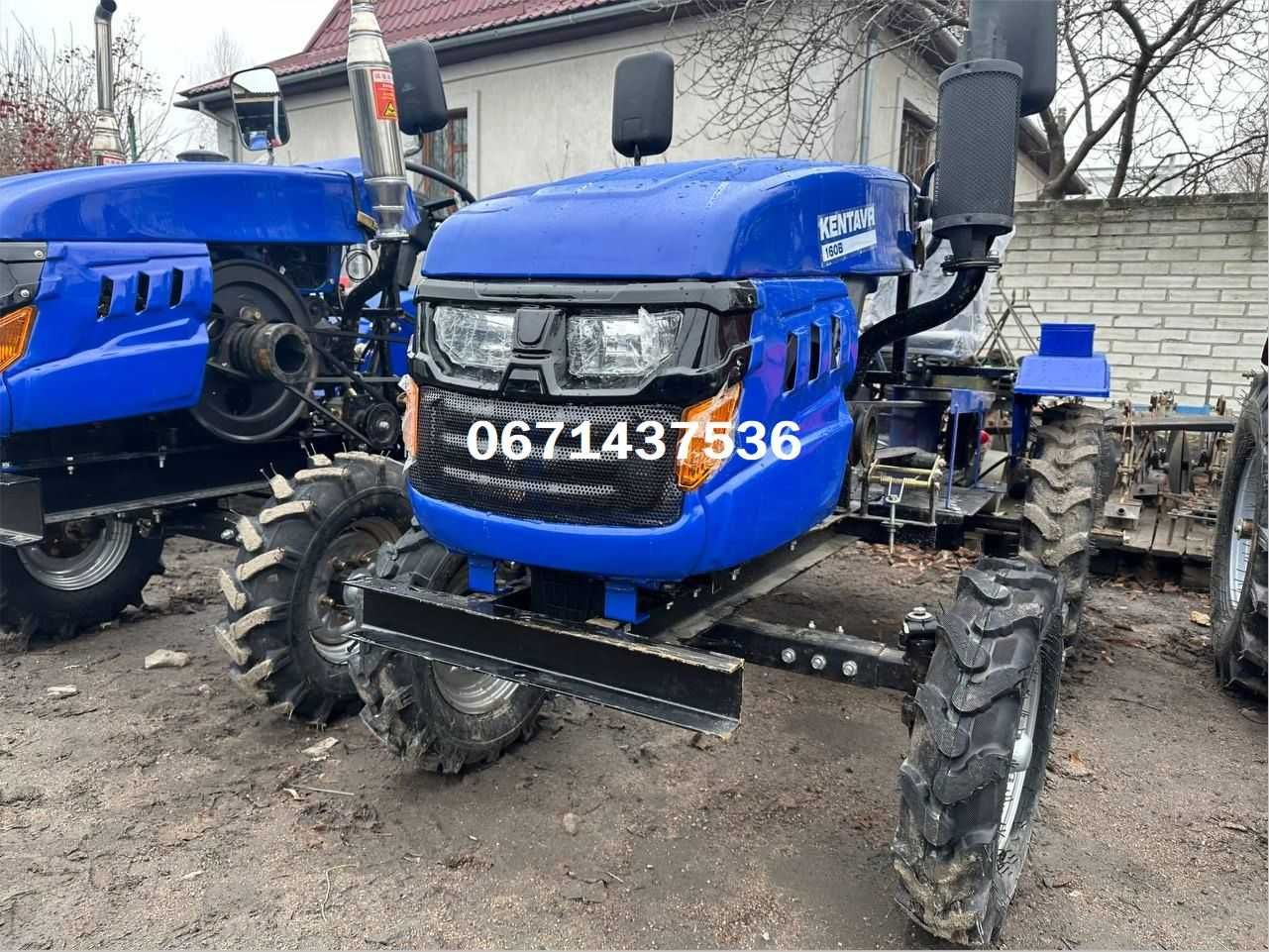 Мототрактор KENTAVR 160 B +фреза +плуг Доставка БЕЗКОШТОВНО Кредитуємо