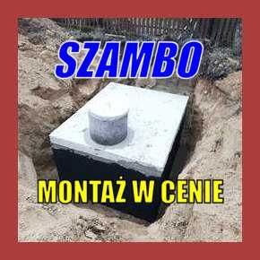 Zbiornik betonowy Piwniczki Szamba szambo betonowe 8m3