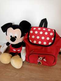 Plecak Myszka Mickey z przytulanka