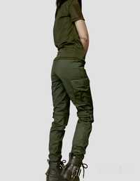 Жіночі тактичні військові штани хакі, олива