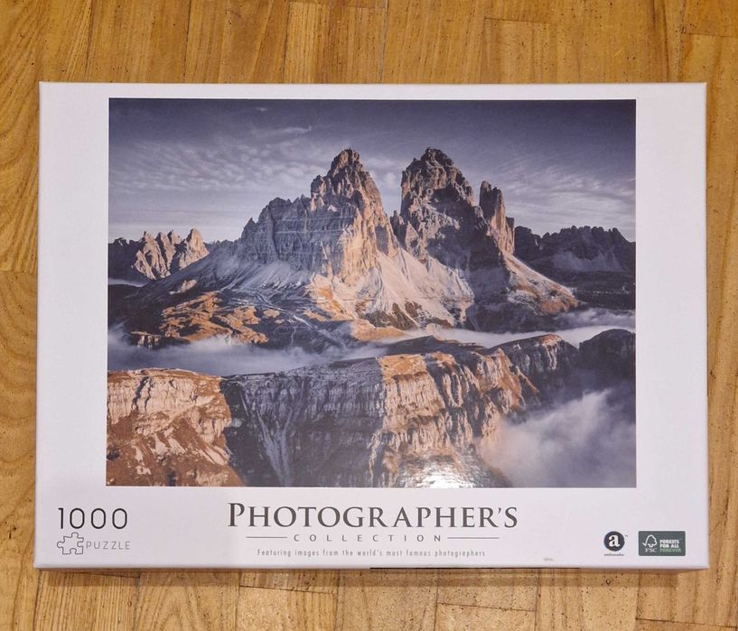 Puzzle Photographers Collection Tobias Hagg "Dolomity" 1000 elementów