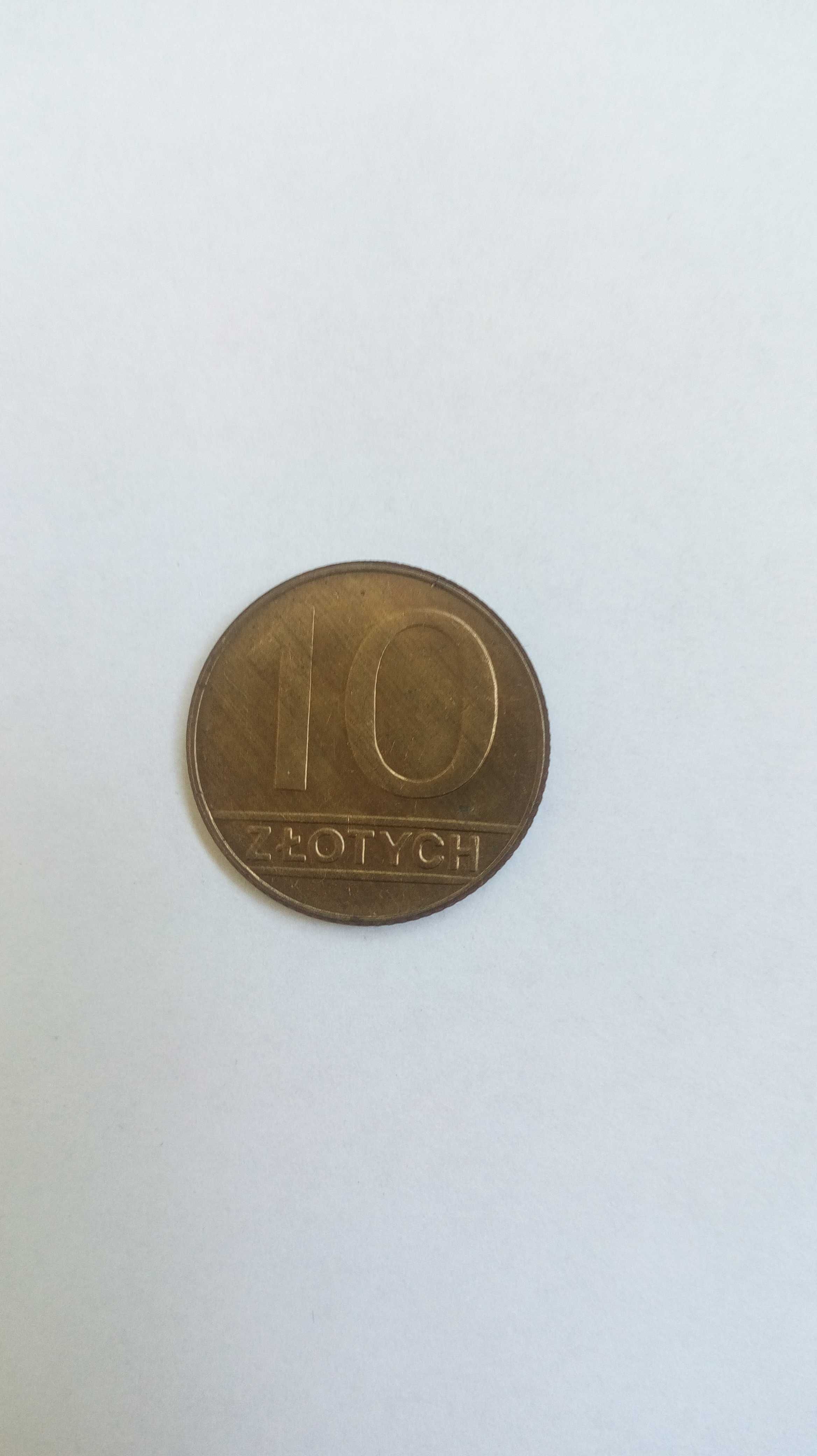 Moneta 10 zł  1989 r. Ładny stan.