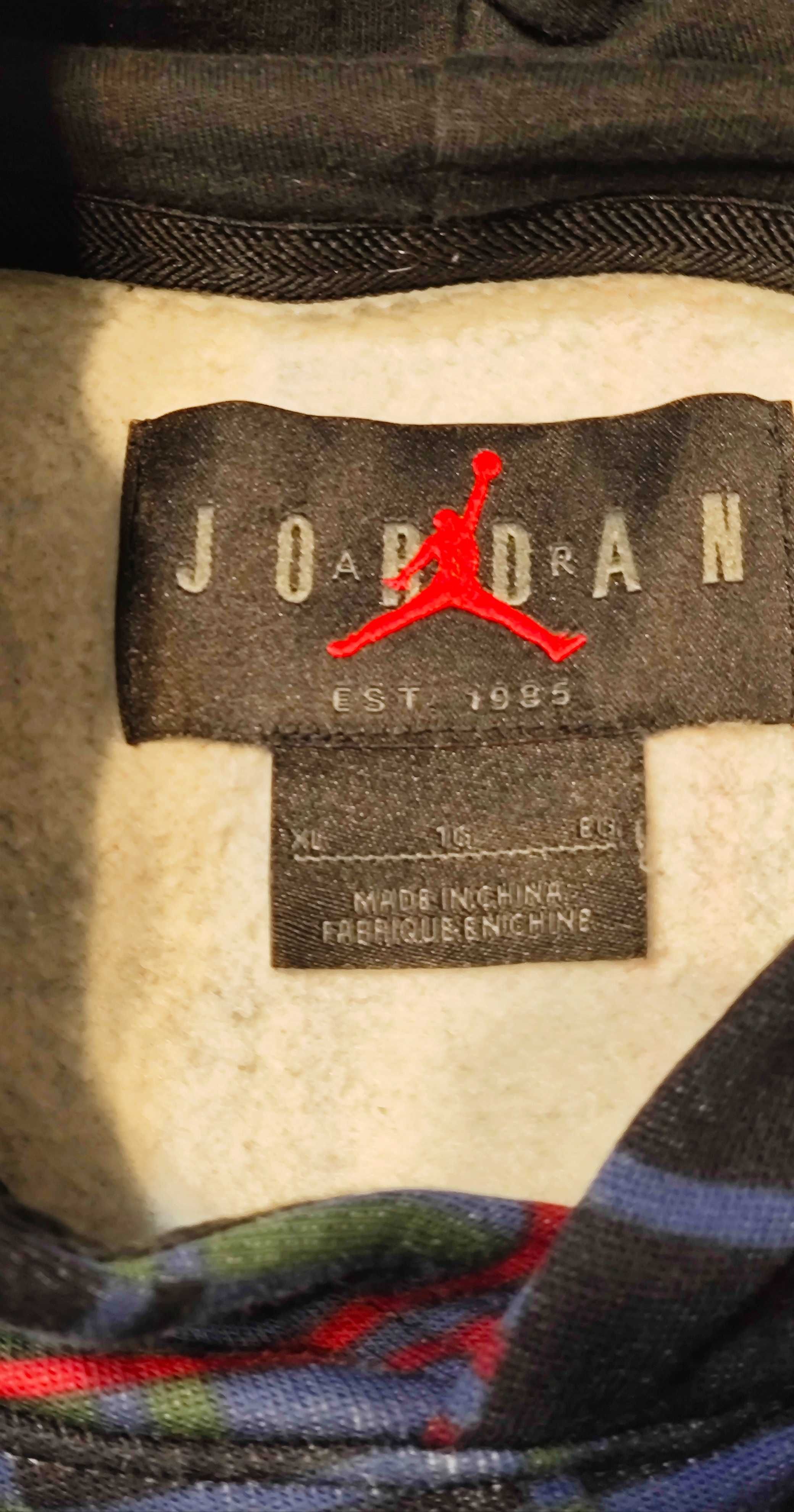 Jordan wyjątkowa bluza z kapturem w rozmiarze XL