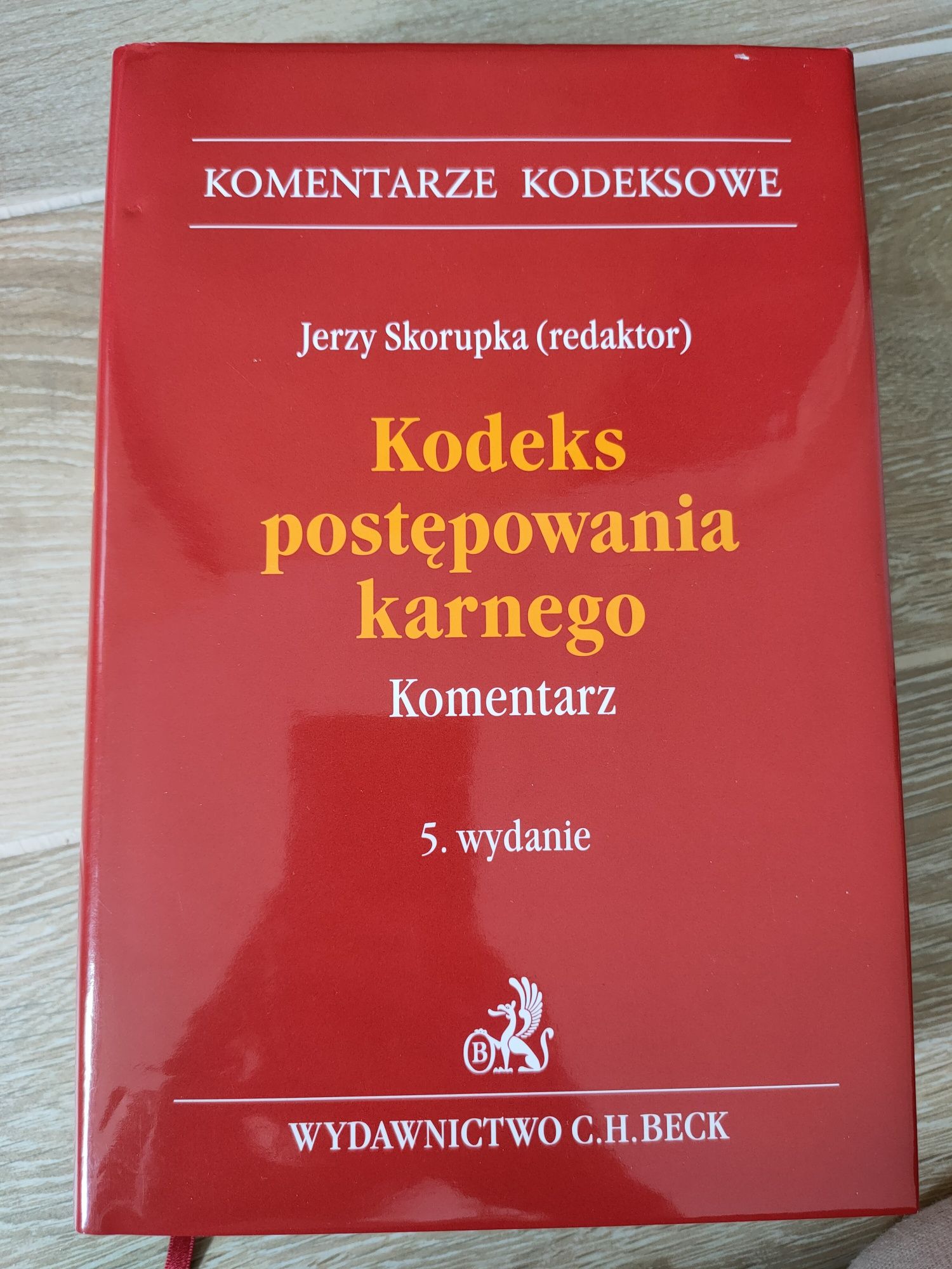 Komentarz kodeks postępowania karnego C.H. Beck