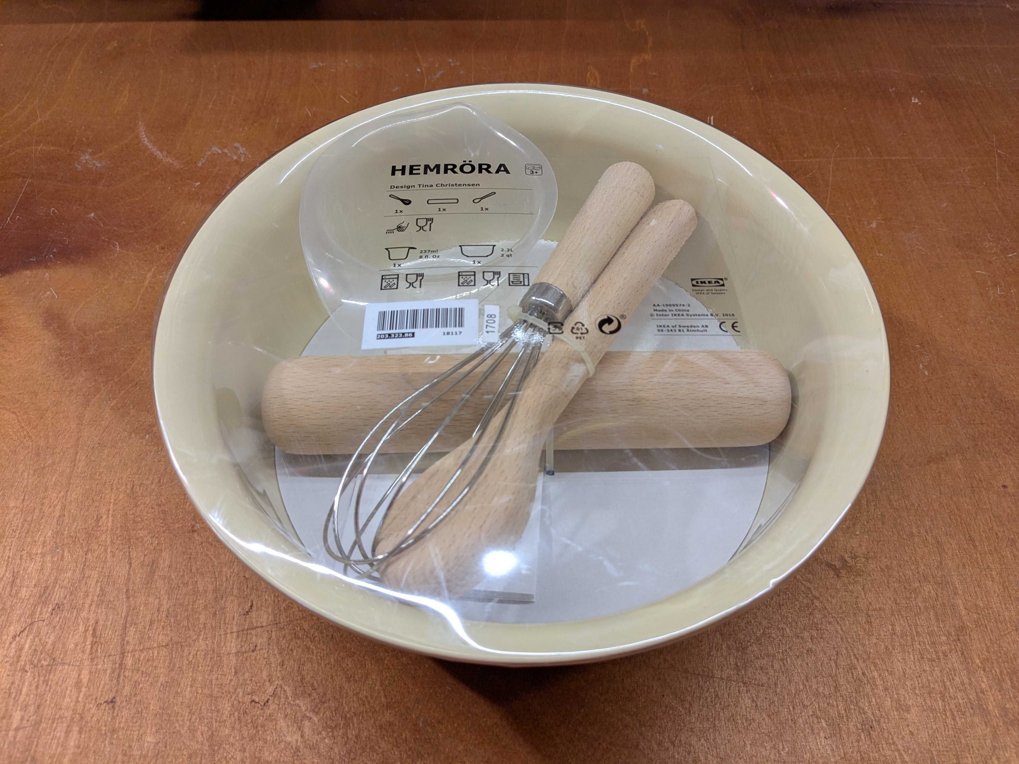 Zestaw do pieczenia ciast przybory kuchenne IKEA HEMRORA