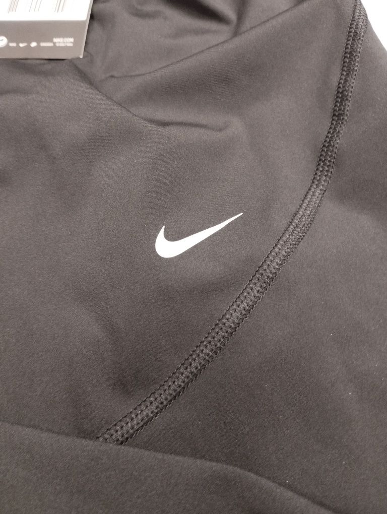Nike pro legginsy XL czarne trzy czwarte