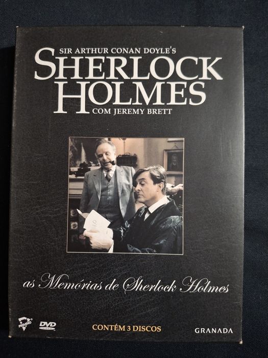 DVD As Memórias de Sherlock Holmes.