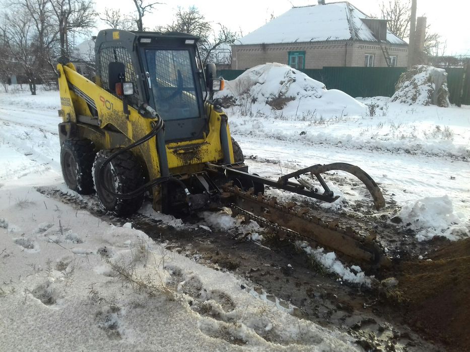 Бара траншеекопатель навесной