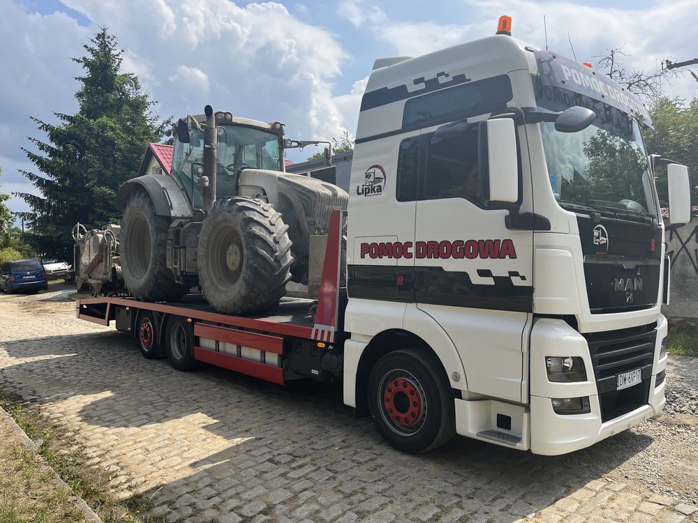 Laweta Pomoc Drogowa Transport maszyn ,towarów  i pojazdów do 16t