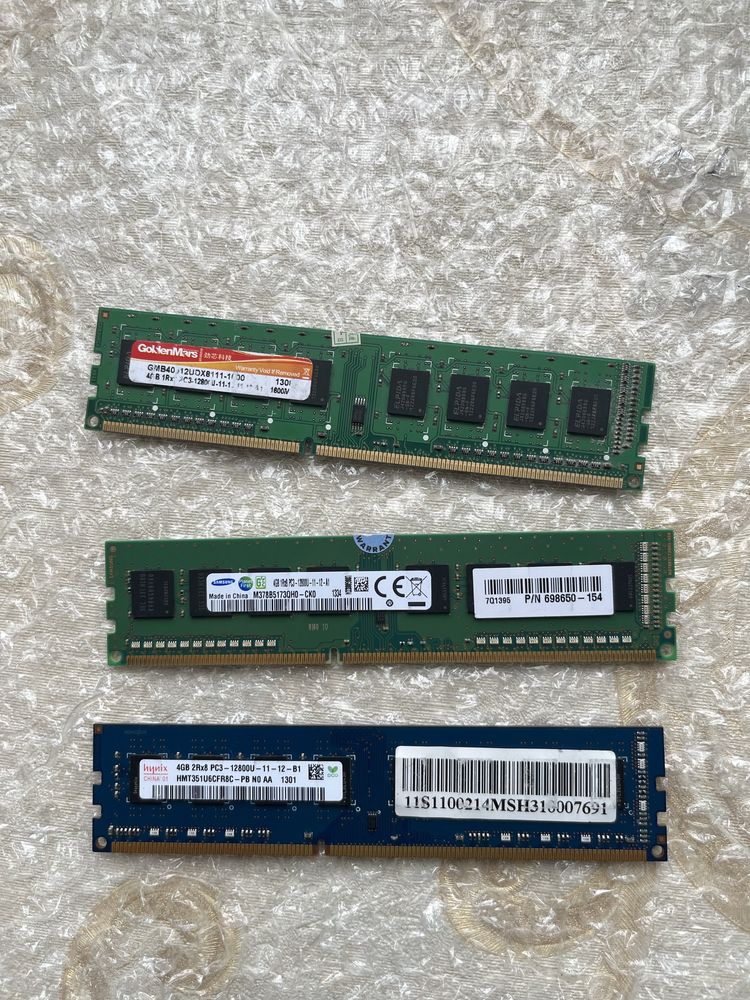 ГАРАНТИЯ! оперативная память kingston hynix samsung ddr3 4gb