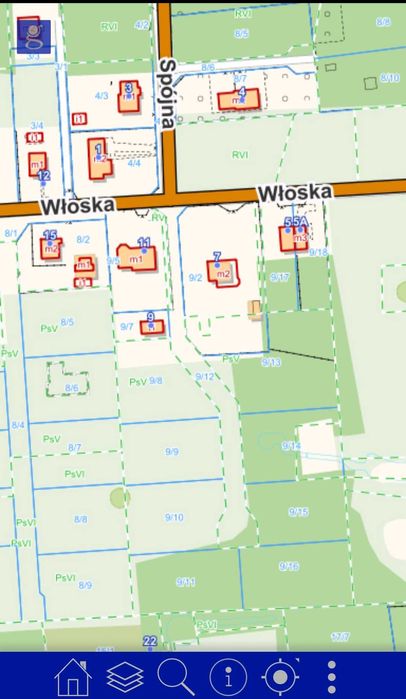 Działka w Janinowie koło Grodziska Maz.