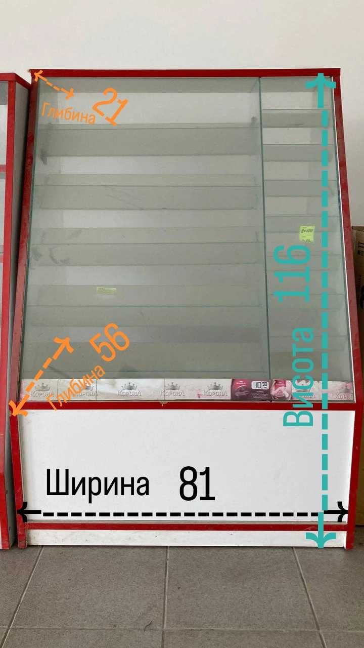 Вітрини для магазину оптом та розніцу