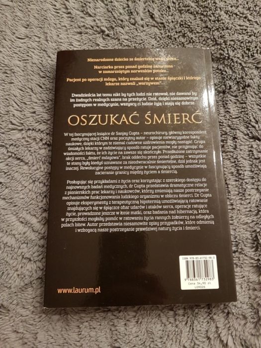 Książka Oszukać Śmierć