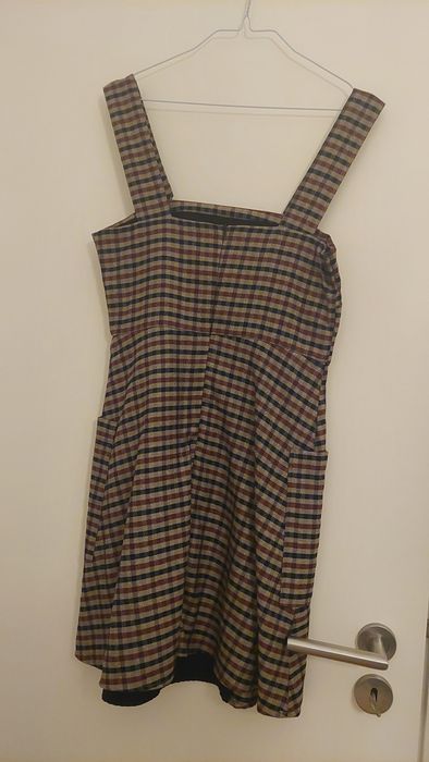 Vestido inverno castanho, S, Mango