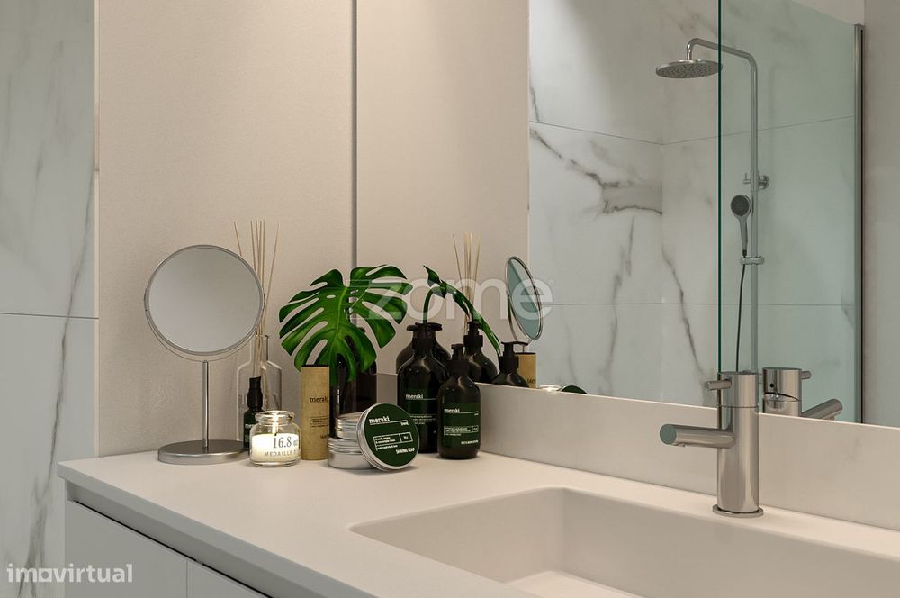 Fração B2D – T2+1 com varanda generosa