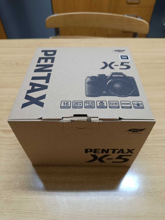Pentax x-5 zoom ótico 26X