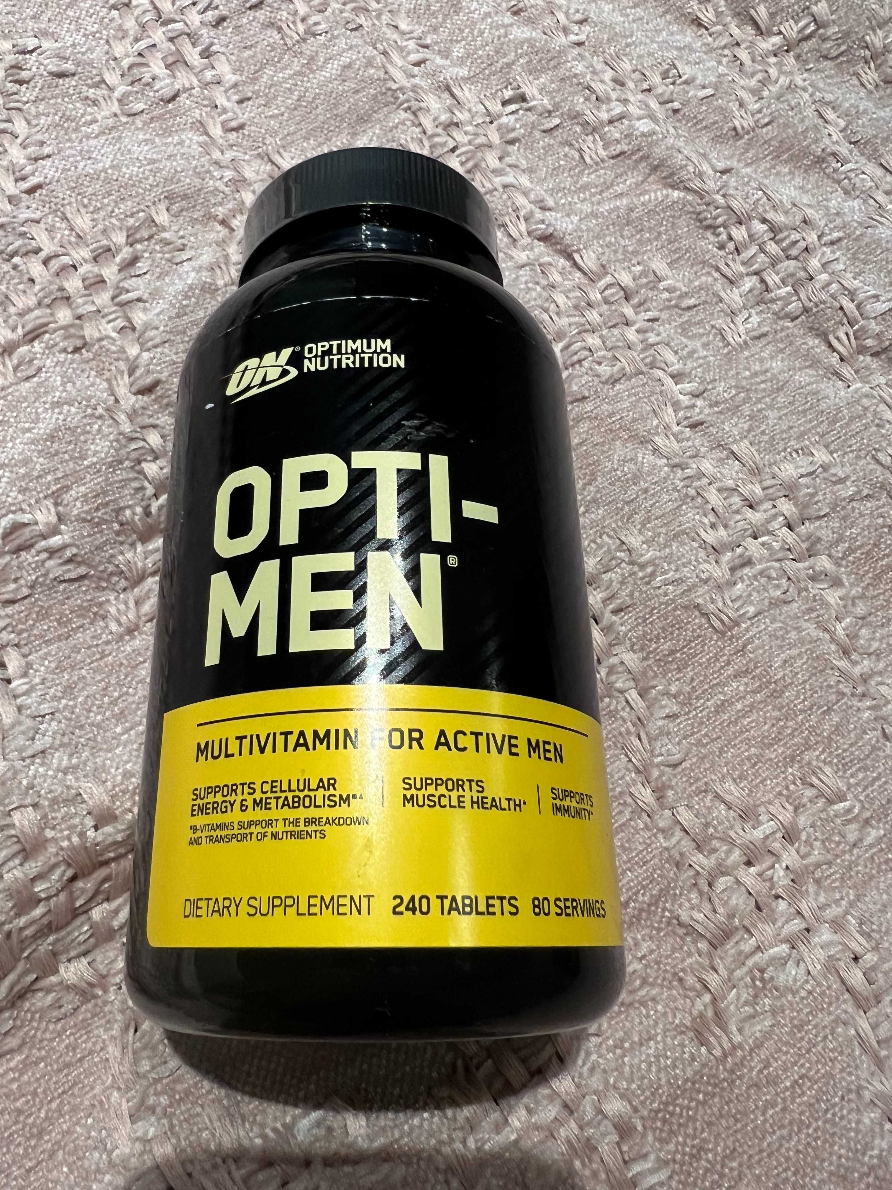 Вітаміни Optimum Nutrition Opti-Men. 240 капсул. Оригінал зі США