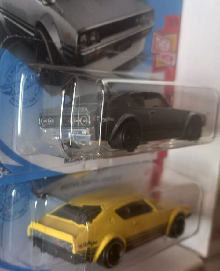 Conjunto 2 - nissan skyline hot Wheels