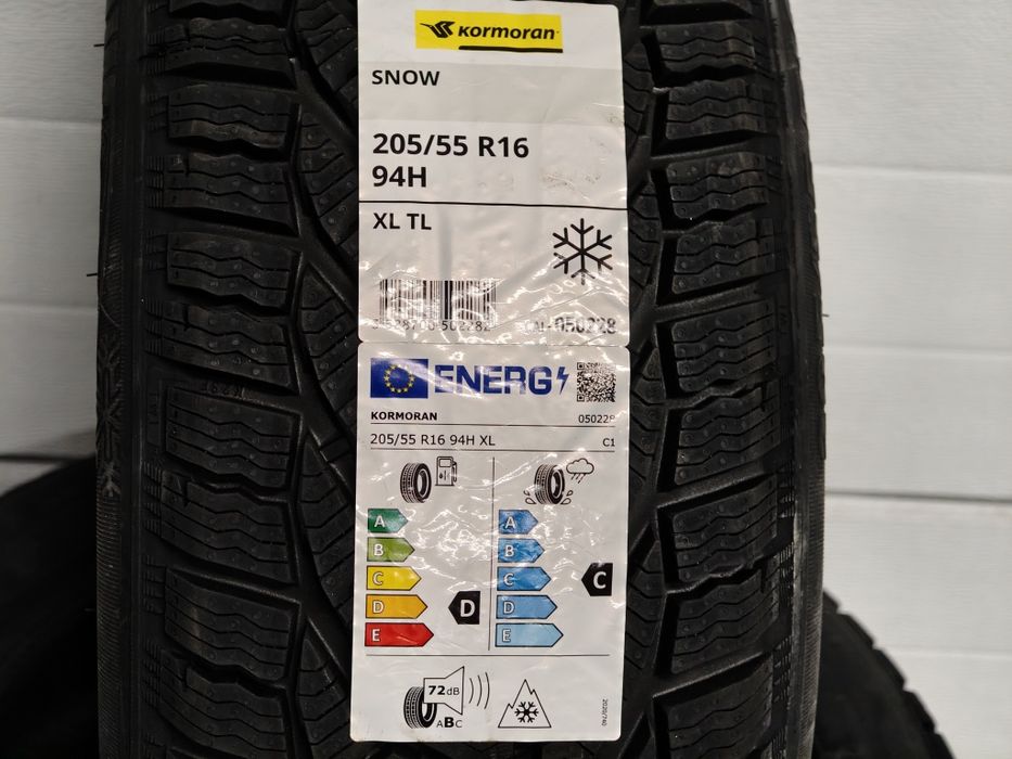 Kormoran Snow 205/55 R16 nowe komplet 2025