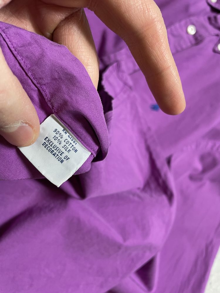 Мужская Рубашка Polo Ralph Lauren Оригинпл Идеал M-L PRL