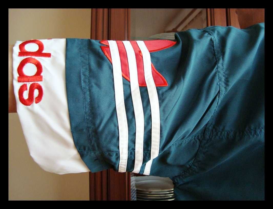 Ciemno zielona koszulka sportowa ADIDAS roz. L/XL