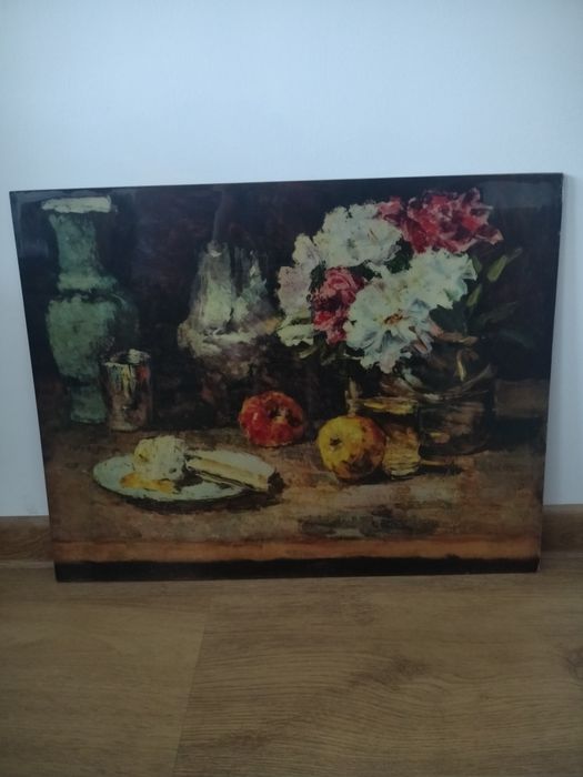 Reprodukcja Carl Schuch martwa natura