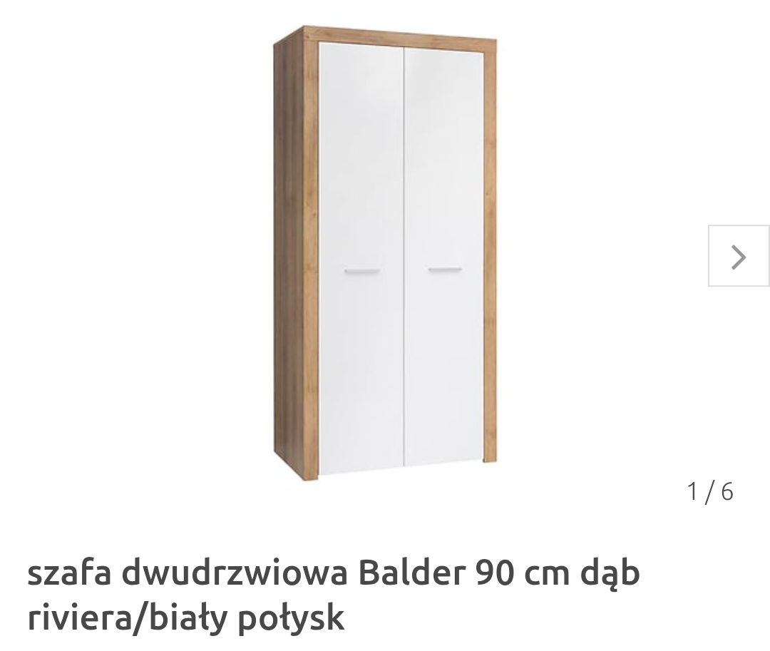Szafa dwudrzwiowa 90cm
