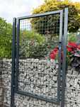 Furtka ogrodowa Garden 100x150cm – RAL 7016 / 6005