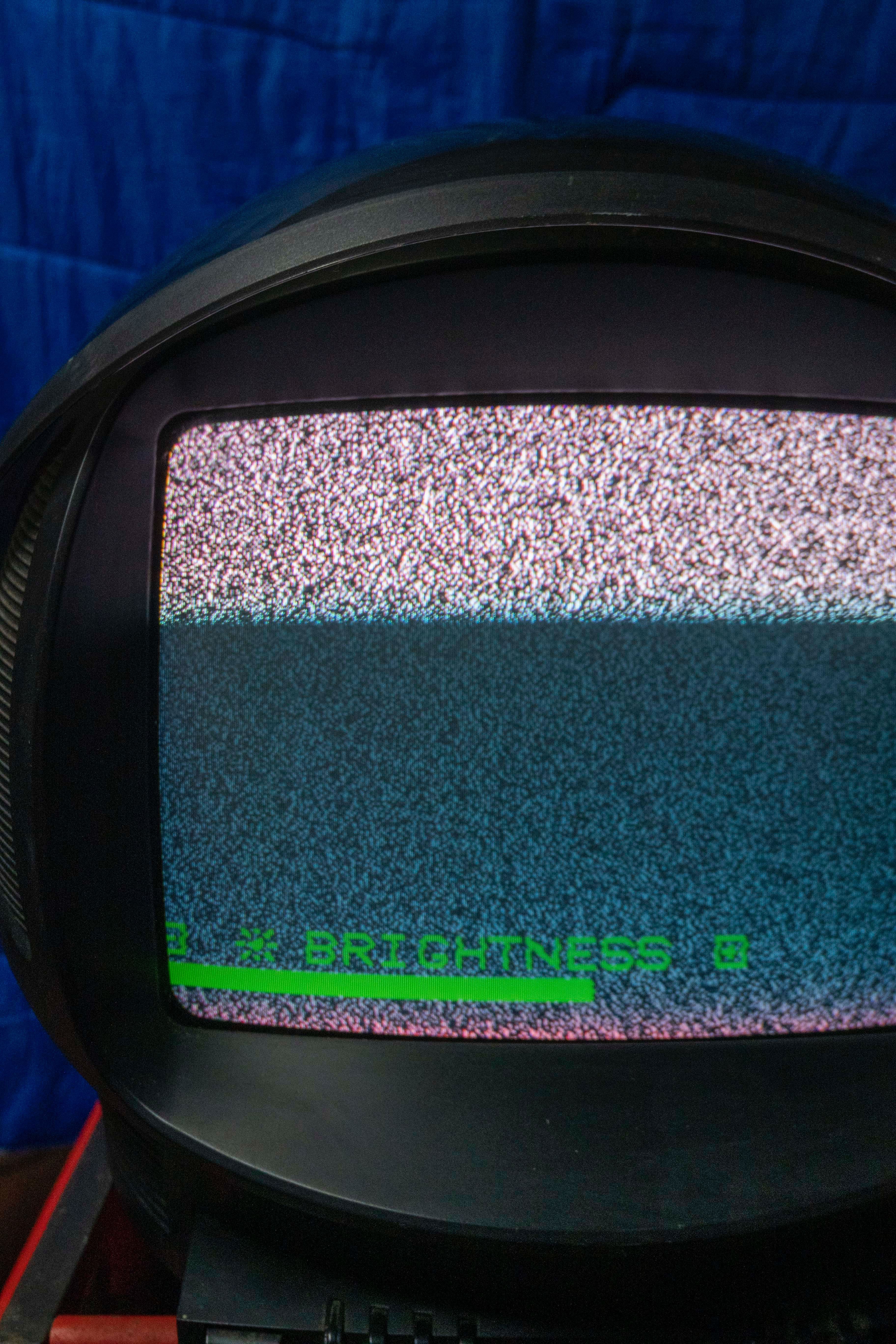 TV vintage Philips Discoverer retrô para jogos 80`S