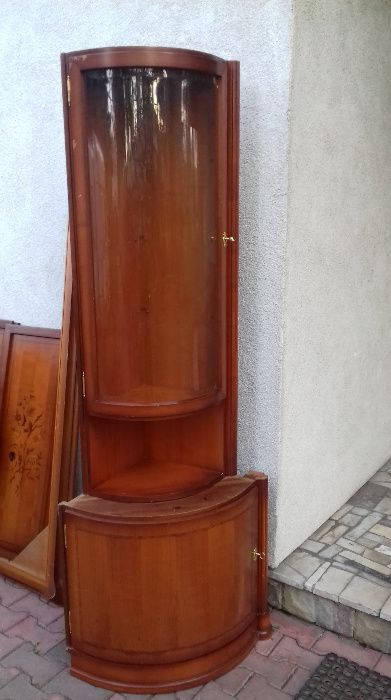 witryna, narożnik + drzwi