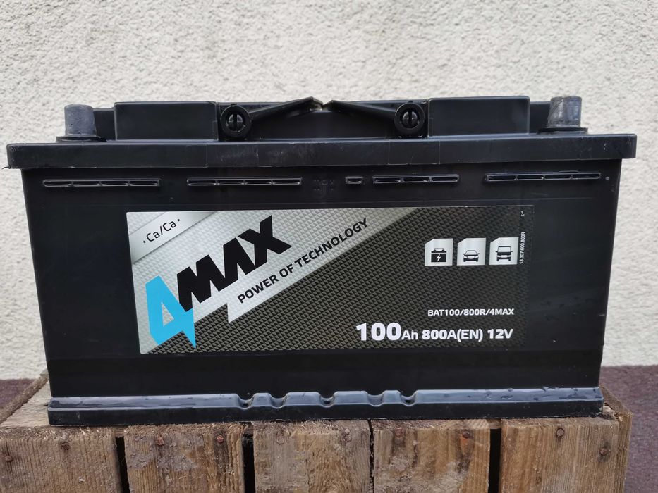 Akumulator 4MAX 100Ah 800A (EN) - 12V
