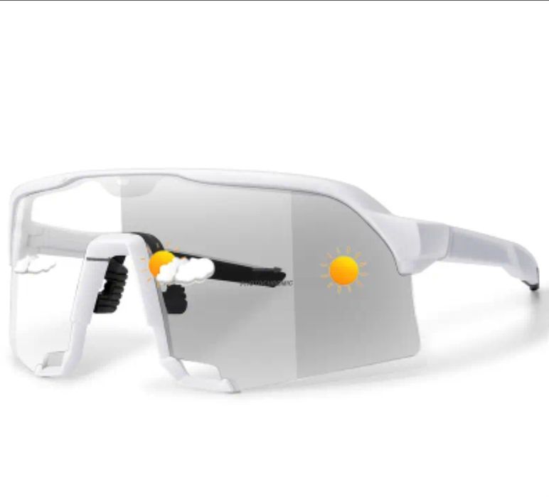 Okulary fotochromowe fotochromatyczne rower rolki bieganie