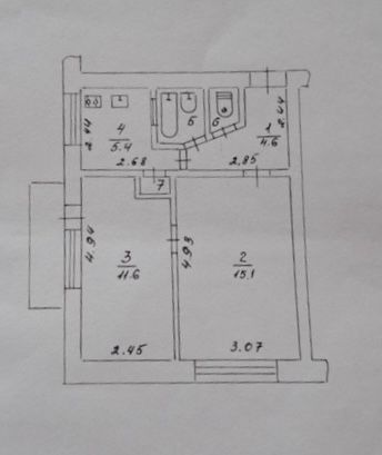 Продаж 2к кв . Р-н Казбет