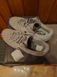 Buty NIKE AIR FORCE 1 JEWEL - szare- skóra naturalna zamszowa