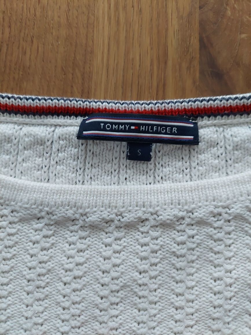 Bawełniany sweter Tommy Hilfiger