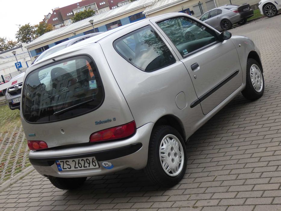 Fiat Seicento 1.1 Wspomaganie Salon Polska Długie Opłaty Tylko 98 tys.