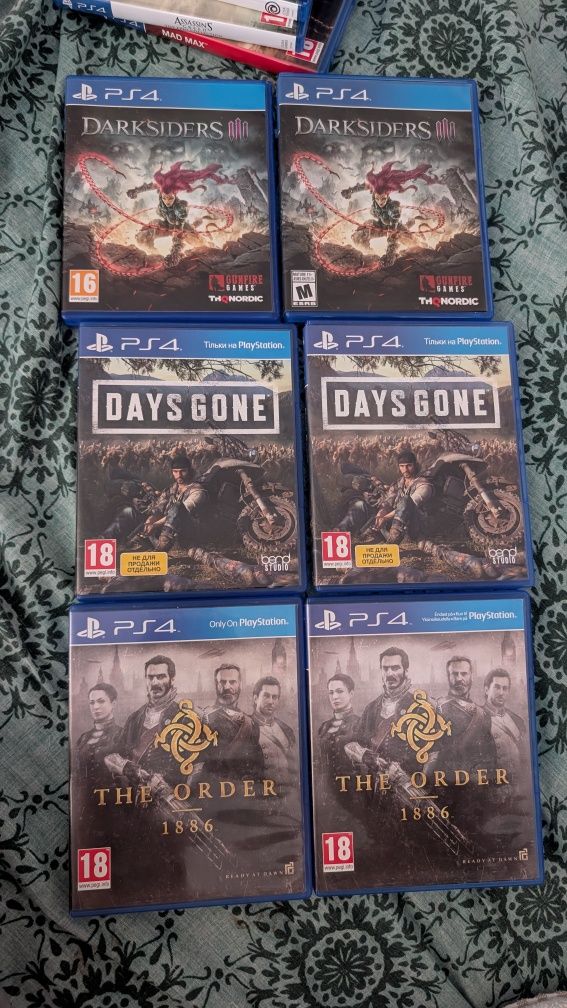 PS5 Ps4 б/у і нові ігри