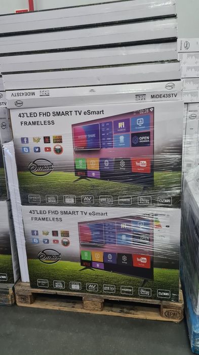 Smart TV de 43' marca eSmart novo na caixa