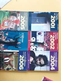 5 Anuarios Expresso 2001 a 2006