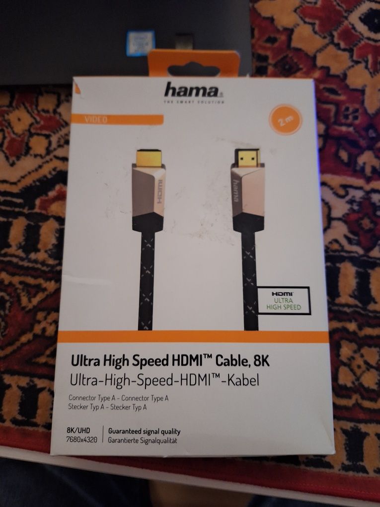 Kabel HDMI 2.1 Hama (122186) 8K Ultra High Speed HDMI with Ethernet