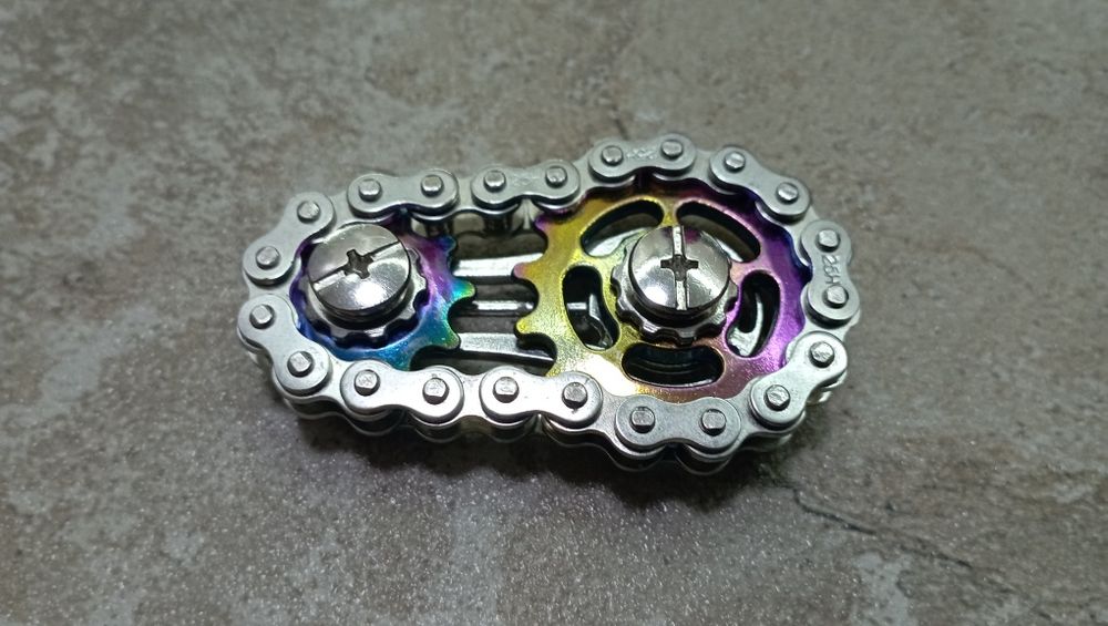 Антистресс цепь (гироскоп) металлический.